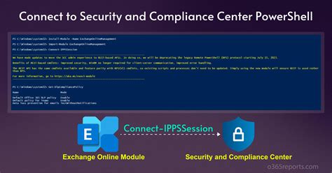 100% working. . Install security and compliance powershell module